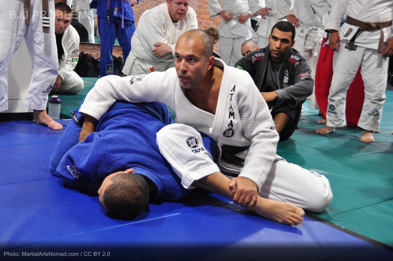 Gym's 'Beginner Friendly' Monday Class Contains Four Black Belts, One World Champion, And A Man Who Trained With Rickson