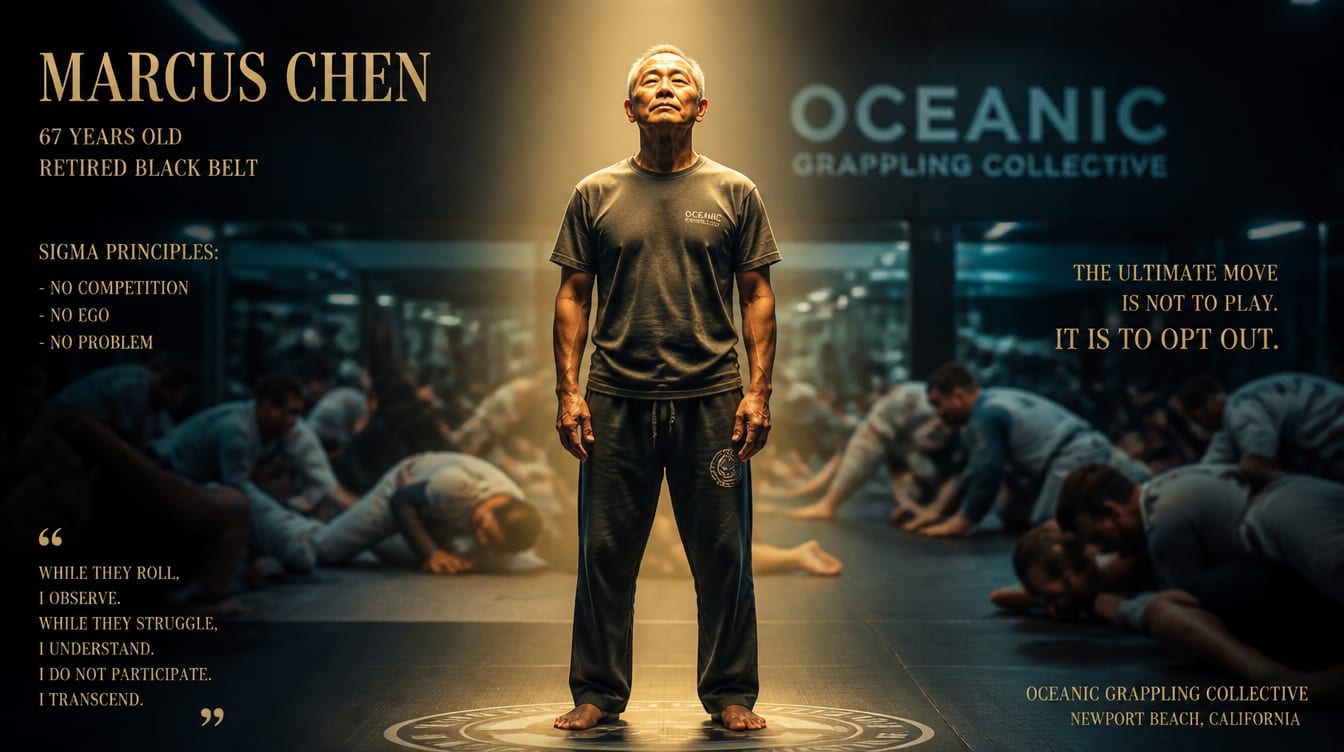Retired Black Belt Claims Peak Form, Won't Compete