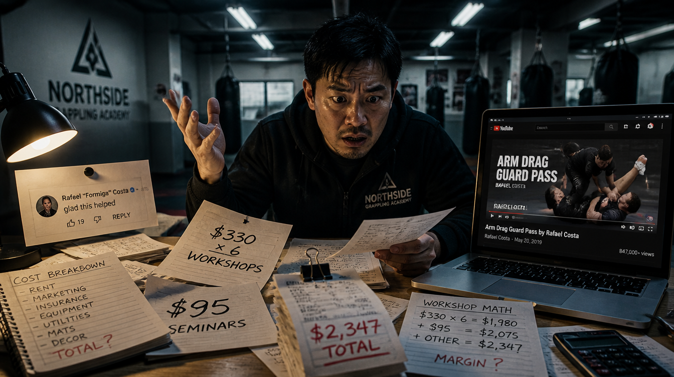 Blue Belt Spends $2K on Free YouTube Guard Pass