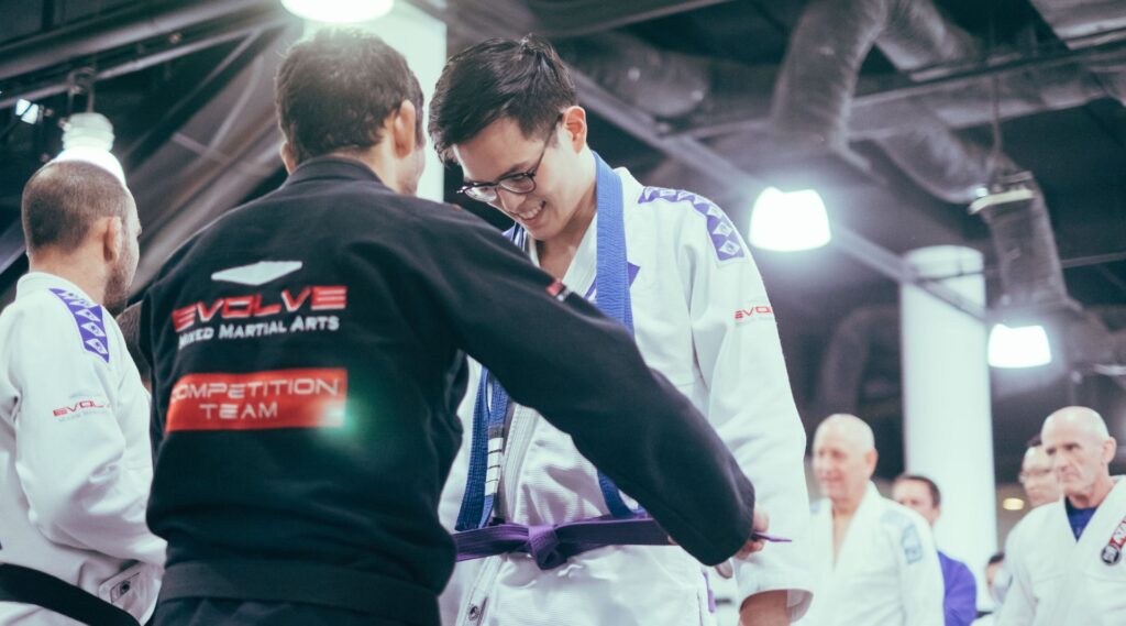 Blue Belt Promoted In 'Completely Surprise' Ceremony — Dashcam Footage Reveals He Has Been Practicing His Shocked Face In The Car For Six Weeks