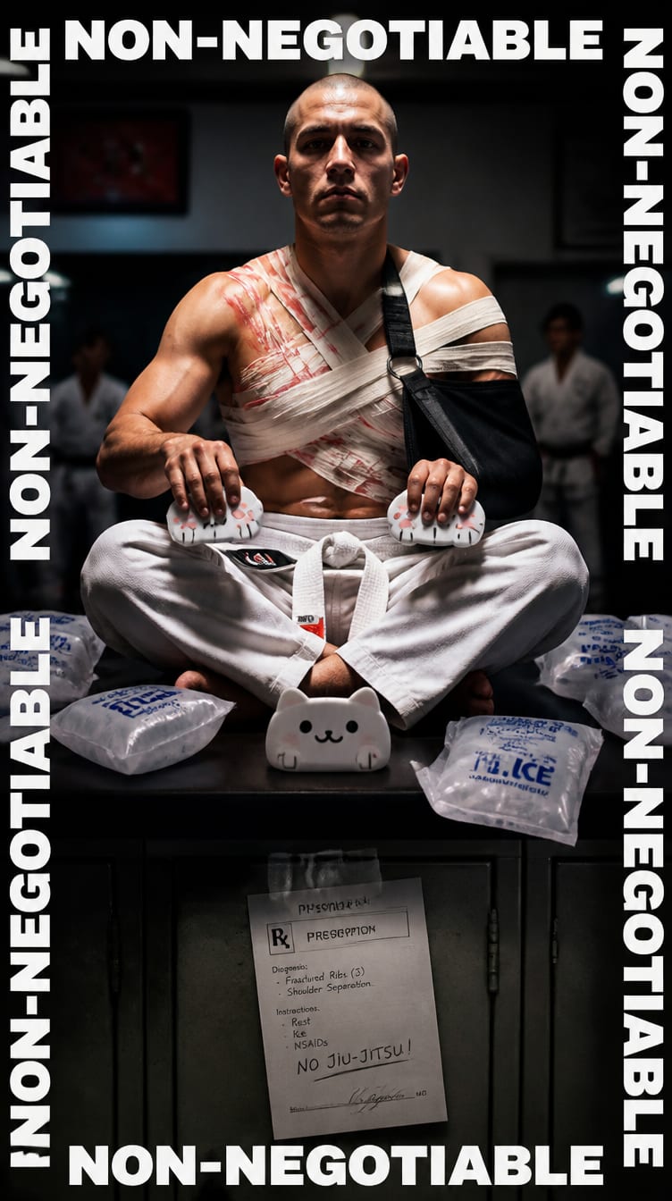 White Belt Says Attending Class Is 'Non-Negotiable'