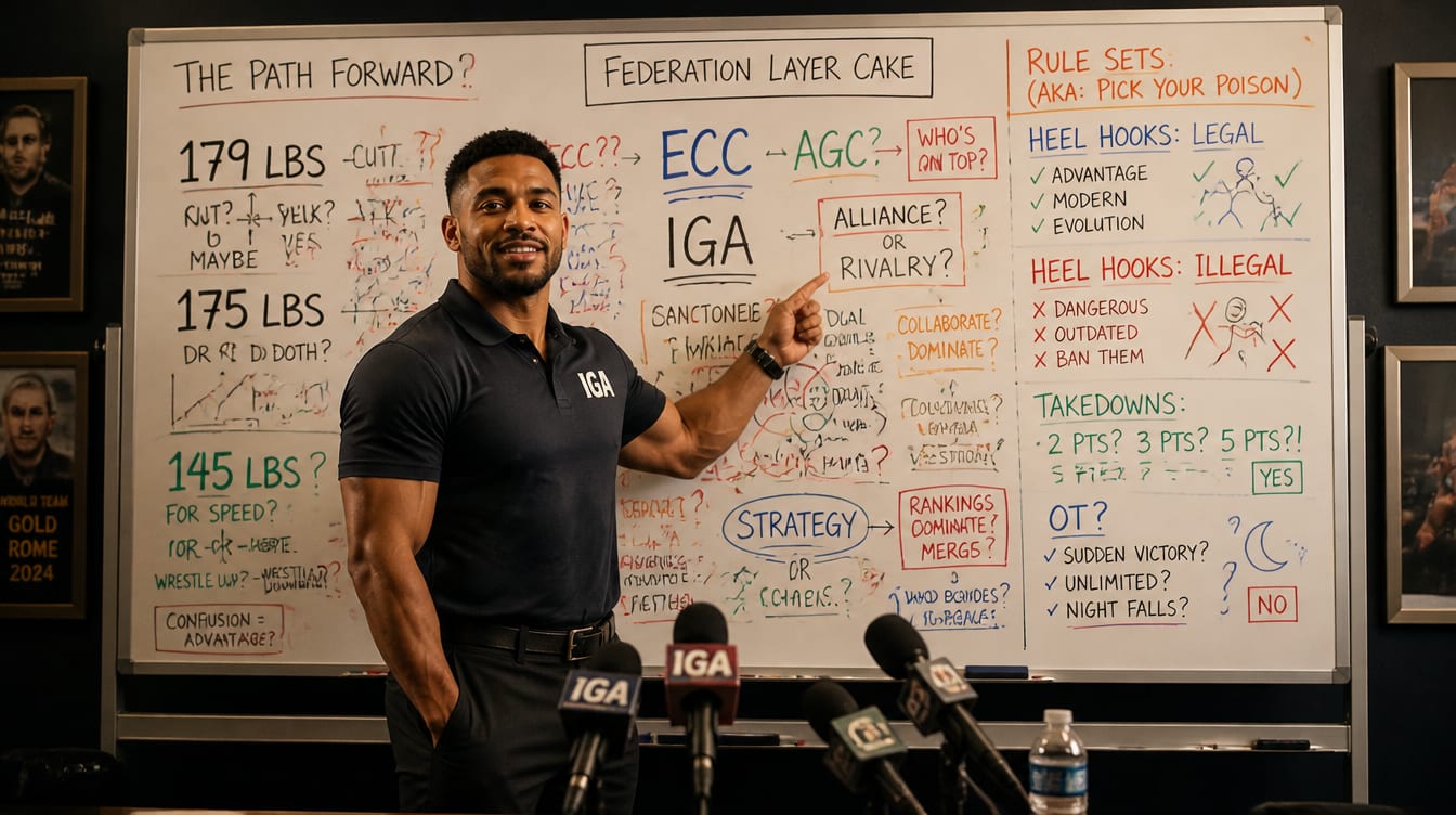 Wrestler With 3 Months Training Challenges 3 Champions