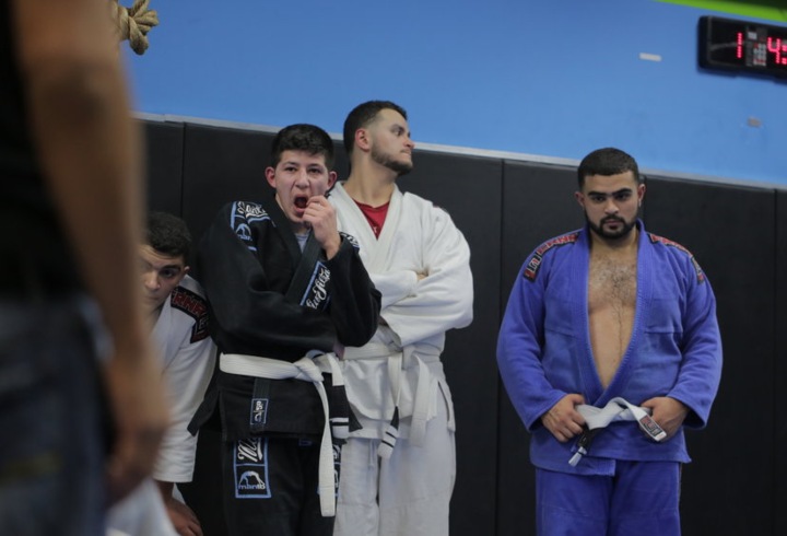 Visiting White Belt Corrects Black Belt's Triangle For Forty Minutes, Gets Tapped In Seven Seconds When Asked To Demonstrate